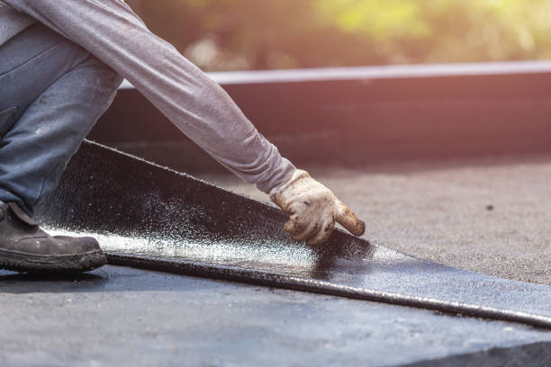 Professional Wet Basement Repair technician working in Monterey, IN